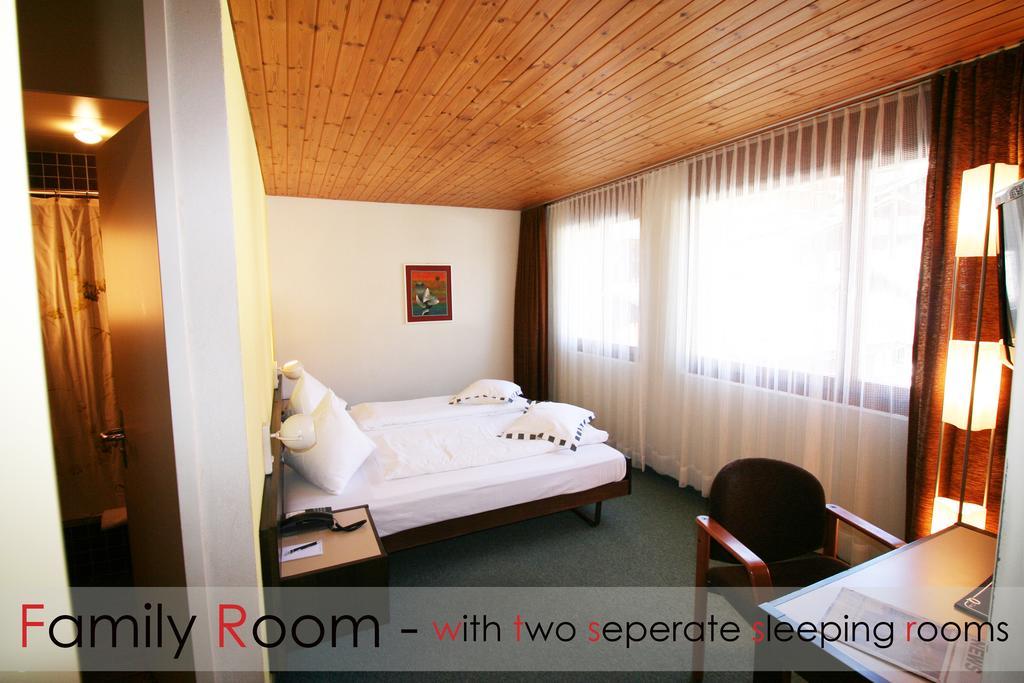 Hotel Metropol Saas Fee Szoba fotó
