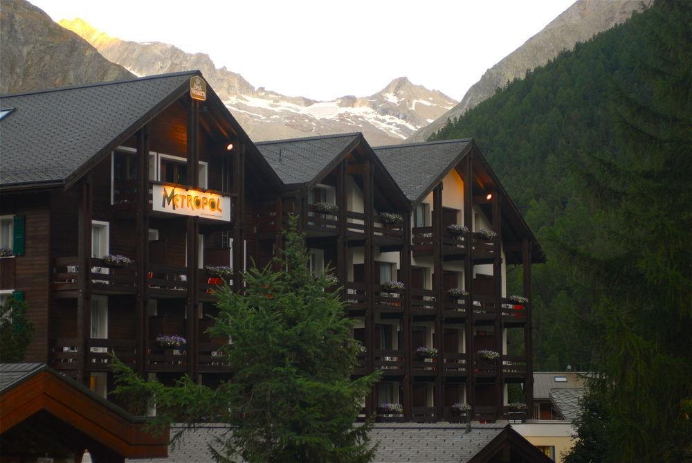 Hotel Metropol Saas Fee Kültér fotó
