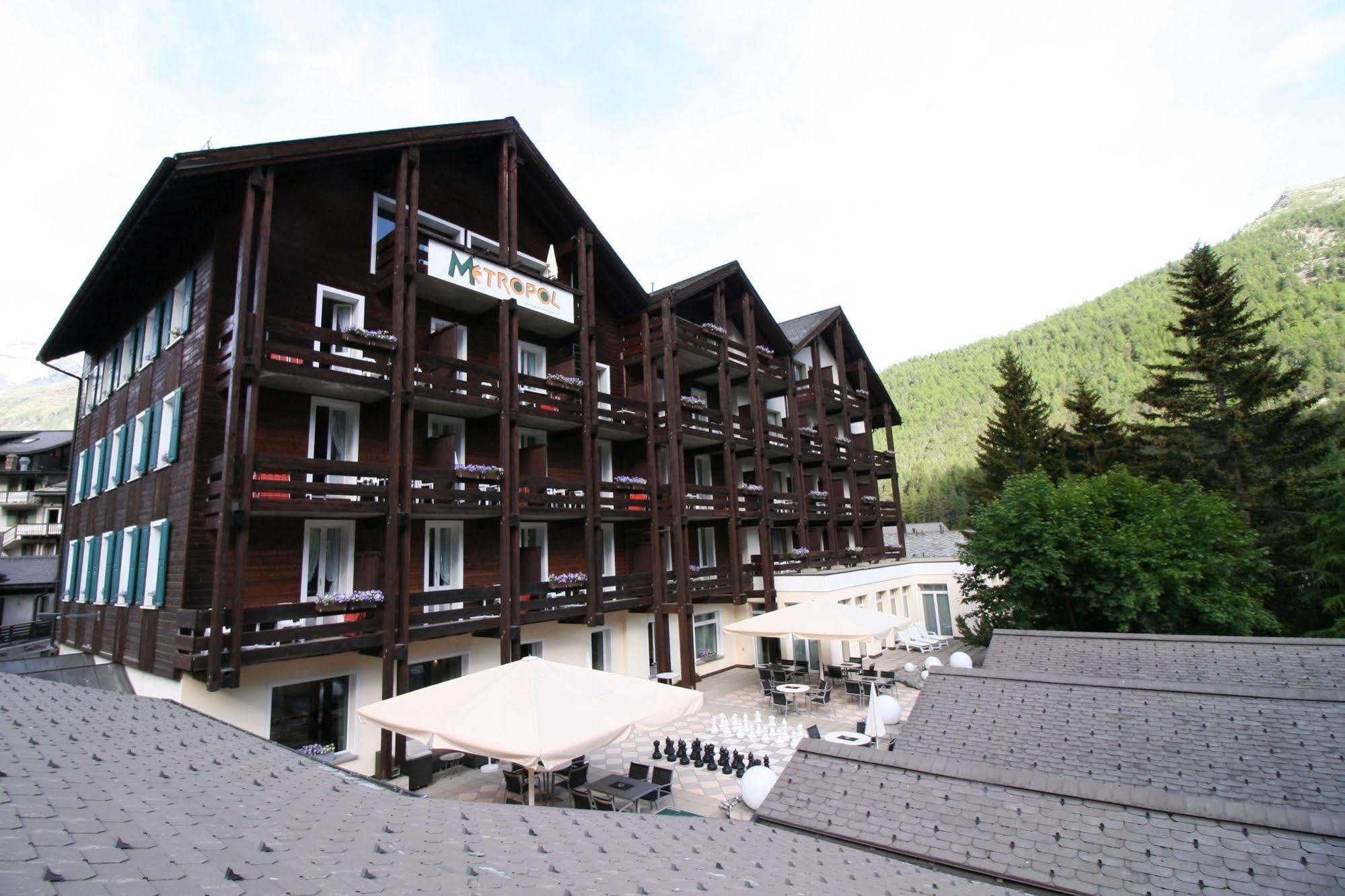 Hotel Metropol Saas Fee Kültér fotó