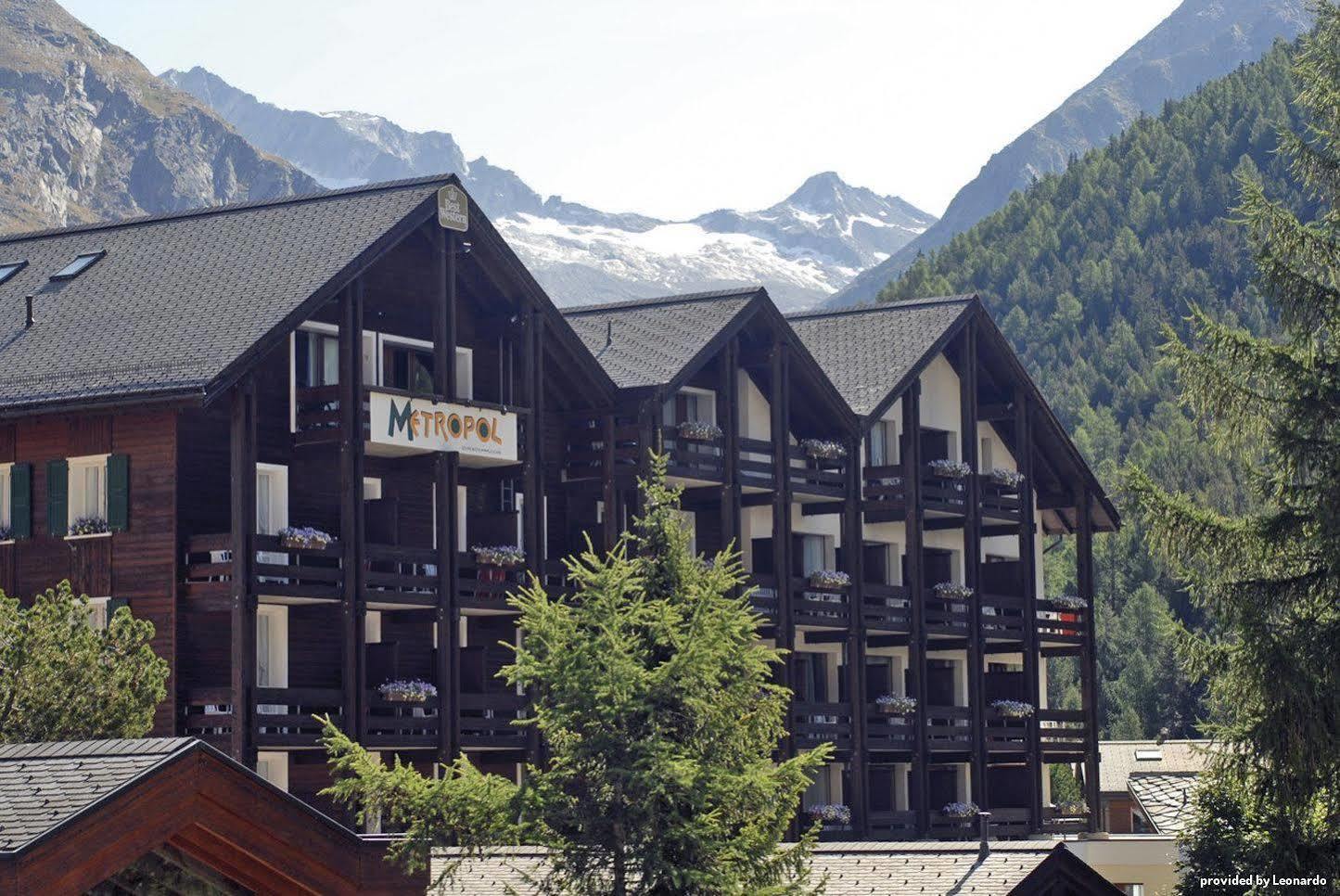 Hotel Metropol Saas Fee Kültér fotó